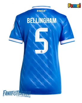 Real Madrid Jude Bellingham #5 Tricou Fotbal Replică 2025-26 Femei Treilea